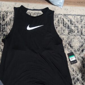 Nike Women's Black Muscle Tee